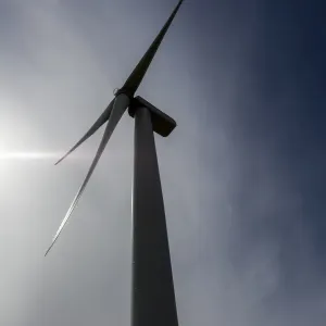 An aerogenerator in Orkney, Scotland