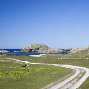 Bay at the back of the Ocean on Iona, Scotland