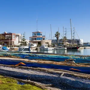Benicarlo harbour, Spain