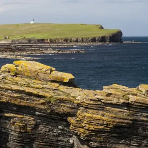 Brough of Birsay in Orkney, Scotland