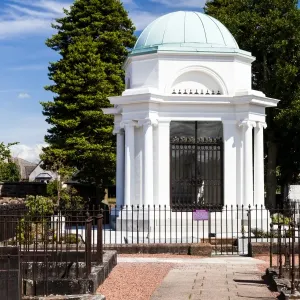The Burns Mausoleum in Dumfries, Scotland The Burns Mausoleum in Dumfries, Scotland
