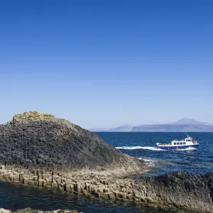 Columnar basalt, Staffa, Scotland