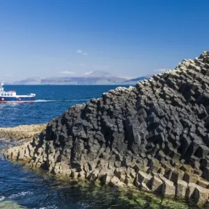 Columnar basalt, Staffa, Scotland