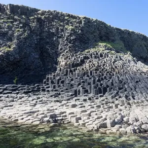 Columnar basalt, Staffa, Scotland