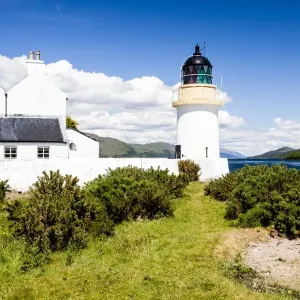 The Corran Lighthouse in Argour, Highland Region, Scotland