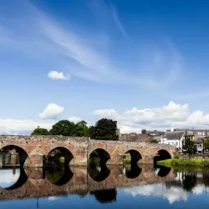 Devorgilla Bridge over the River Nith, Dumfries, Scotland Devorgilla Bridge over the River Nith, Dumfries, Scotland