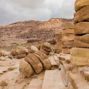 The Great Temple at Petra, Jordan