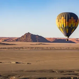A hot air balloon at Namib-Naukluft National Park, Namibia