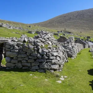 The island of Hirta, St Kilda, Scotland