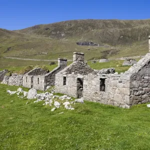 The island of Hirta, St Kilda, Scotland