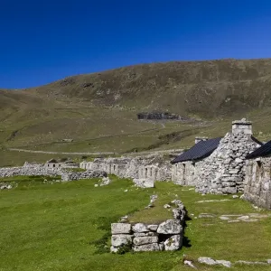 The island of Hirta, St Kilda, Scotland