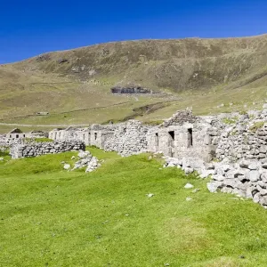 The island of Hirta, St Kilda, Scotland