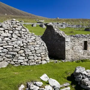 The island of Hirta, St Kilda, Scotland