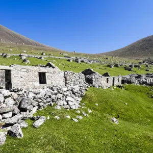 The island of Hirta, St Kilda, Scotland