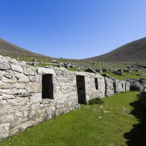 The island of Hirta, St Kilda, Scotland