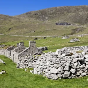 The island of Hirta, St Kilda, Scotland