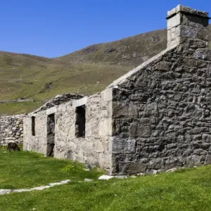 The island of Hirta, St Kilda, Scotland