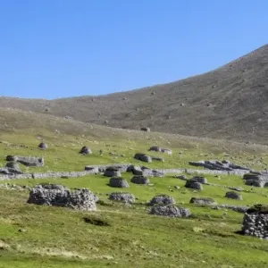 The island of Hirta, St Kilda, Scotland