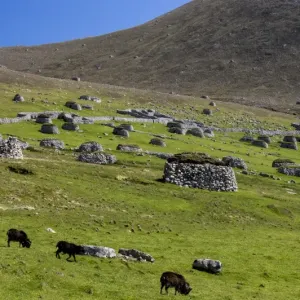 The island of Hirta, St Kilda, Scotland