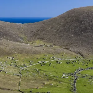 The island of Hirta, St Kilda, Scotland