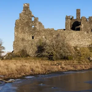 Kilchurn Castle beside Loch Awe in Argyll and Bute, Scotland