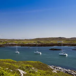 Loch Eatharna in Coll, Scotland