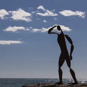 Metal sculpture, Moraira, Spain