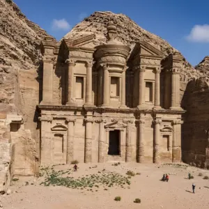 The Monastery at Petra, Jordan