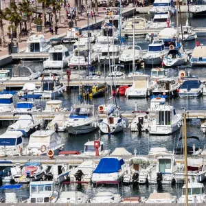 Print of Puerto de Mazarron Marina in Murcia, Spain