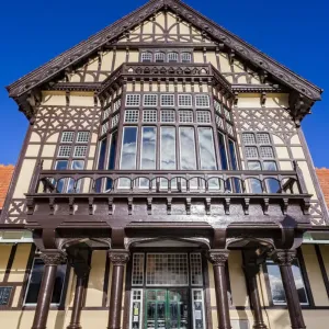 Rotorua Museum in Roturua, Bay of Plenty, in New Zealand