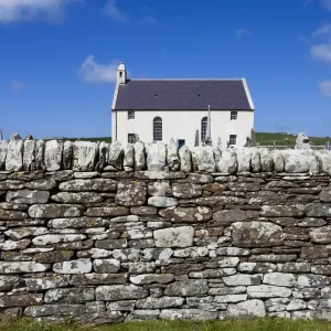 St Peter`s Church in Skaill Bay, Orkney, Scotland