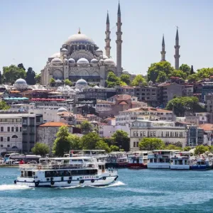 S&uuml;leymaniye Mosque in Istanbul, Turkey