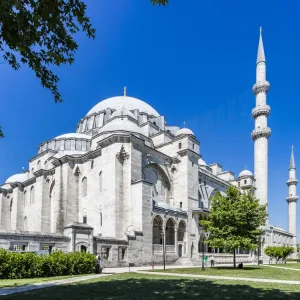S&uuml;leymaniye Mosque in Istanbul, Turkey