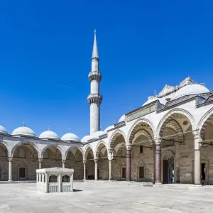 S&uuml;leymaniye Mosque in Istanbul, Turkey
