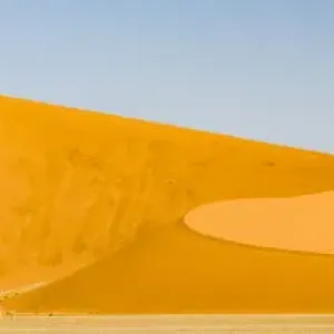 A tall dune in the Namib Naukluft Park in Namibia
