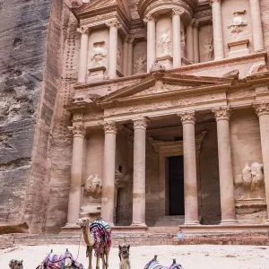 The Treasury at Petra, Jordan