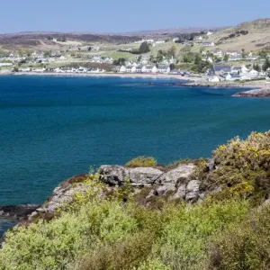 The village of Gairloch, Scotland The village of Gairloch, Scotland