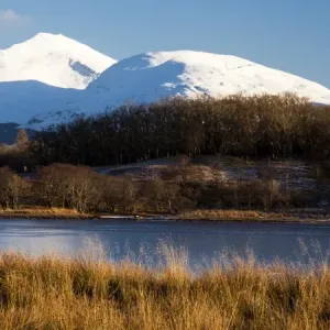 A winter scene at Loch Awe, Argyll & Bute, Scotland