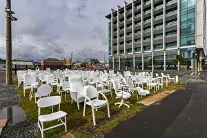 : The 185 chairs memorial to those who died in the 2011 earthquake in Christchurch