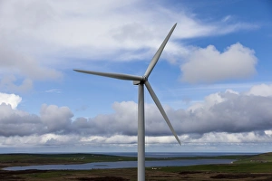 Images Dated 2010: An aerogenerator in Orkney, Scotland