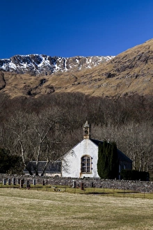 Mountains Prints: Ardgour Church in Ardgour, Scotland