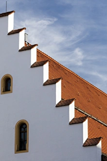 Architecture Prints: Ballenhaus in Schongau in Germany