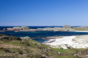 Bay at the back of the Ocean on Iona, Scotland