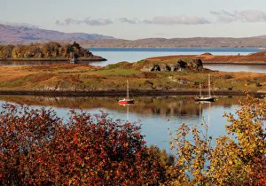 Trending: Boats moored near Connel in Argyll and Bute, Scotland