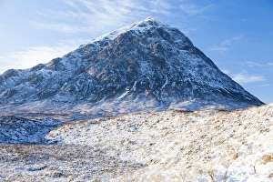 Snow Prints: Buchaille Etive Mor, Rannoch Moor, Scotland