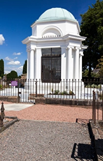 The Burns Mausoleum in Dumfries, Scotland