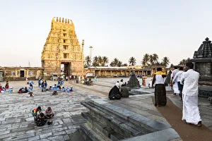 India Prints: The Chennakesava Temple at Belur in Karnataka, India