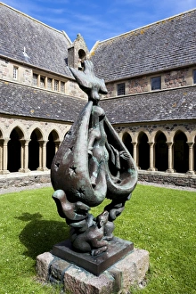 Images Dated 2011: The Cloister in Iona Abbey, Scotland