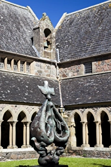 The Cloister in Iona Abbey, Scotland