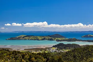 : Coastal scenery at Coromandel in Waikato, New Zealand